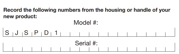 SNOWJOE SJSPD1 Handheld Multi Purpose Spreader - Model + Serial Numbers
