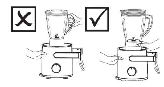ELBA EJK-K1188A 4-In-1 Juicer Blender 3