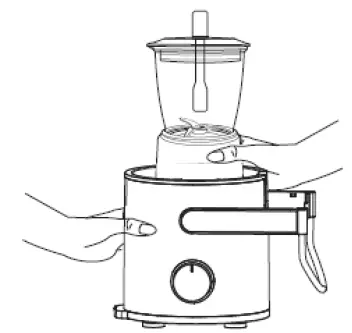 ELBA EJK-K1188A 4-In-1 Juicer Blender 4