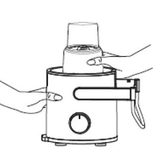 ELBA EJK-K1188A 4-In-1 Juicer Blender 5