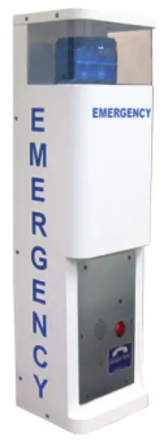 RATH 2100 CDC Cellular Dusk2Dawn 36 Inch Emergency Call Station