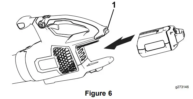 TORO 51821 Flex-Force Power System 60V Max Axial Blower Owner's Manual - Figure 6