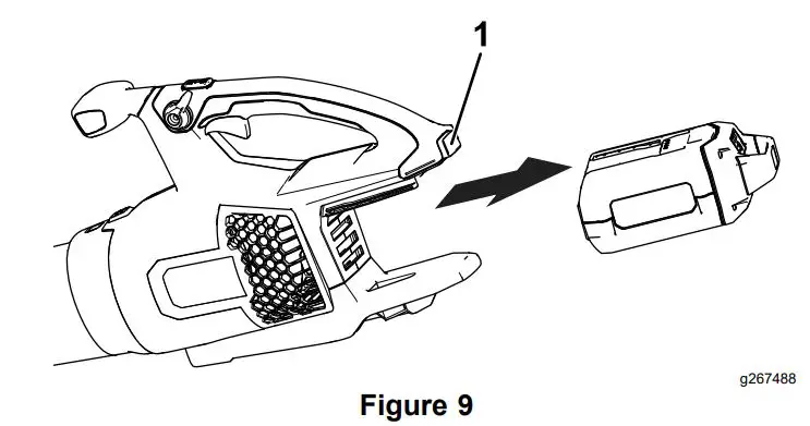 TORO 51821 Flex-Force Power System 60V Max Axial Blower Owner's Manual - Figure 9