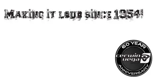 CERWIN-VEGA CUP800.2D Amplifier User Manual - 60 Year Anniversary