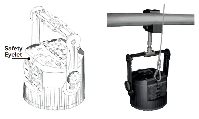 ASTERA AX9 Power Par Powerful Wireless Light - sefty