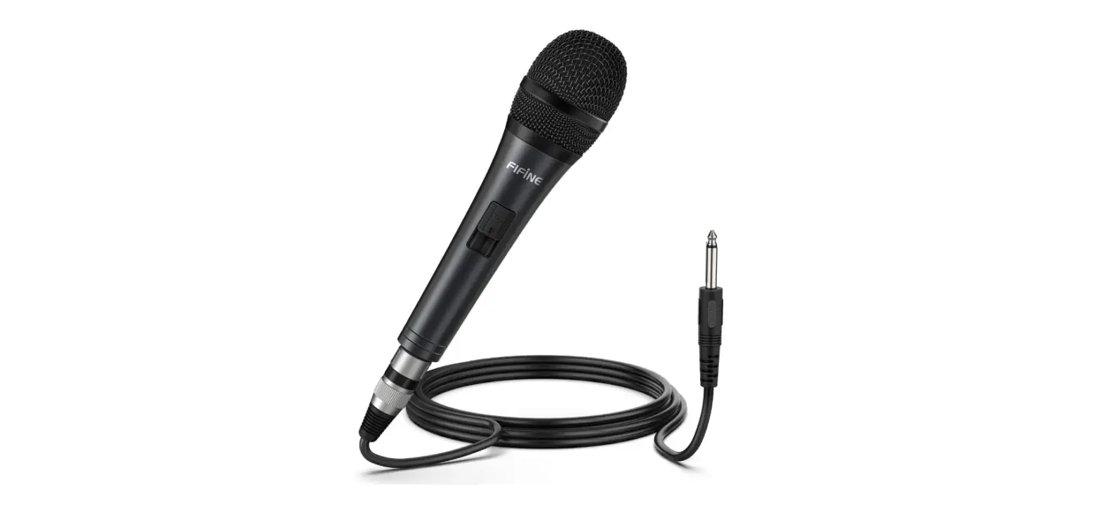 Karaoke Microphone,fifine Dynamic Vocal Microphone For Speaker,wired Handheld Mic-complete Features/instructiin Manual