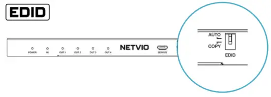 NETVIO SP H2m 0104 10 Fixed Head HDMI LSZH Active Optical Cables -2