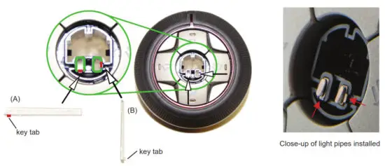 PAC RPK5-GM4102 Integrated Radio Replacement Kit - Knob Inserts