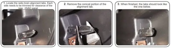 PAC RPK5-GM4102 Integrated Radio Replacement Kit - Sub-Dash