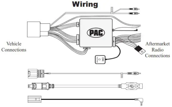 PAC RPK5-GM4102 Integrated Radio Replacement Kit - Wiring