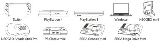 Mayflash MAGIC S PRO 2 USB Wireless Adapter - System Compatibility