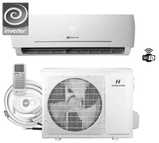 HESSAIRE H12HP1A H Series Ductless Mini Split AC