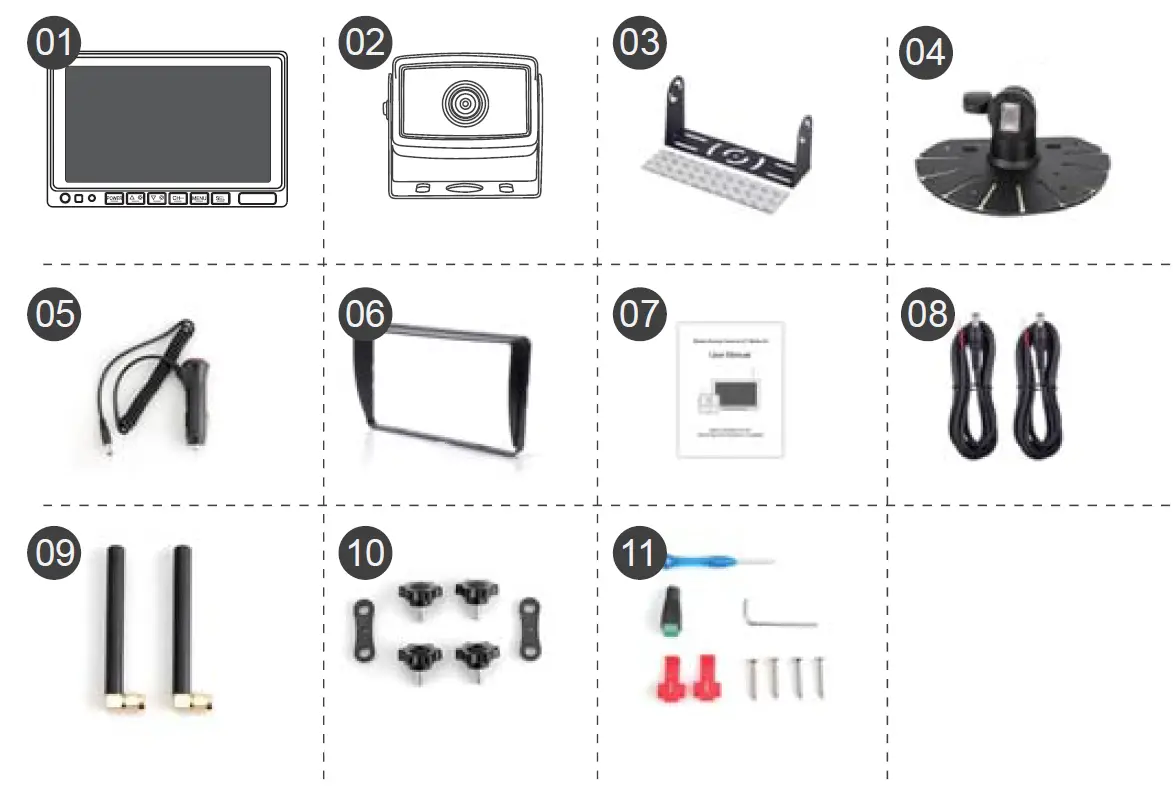 Shenzhen-Sunveytech-MY-SNR-CX77-Digital-Wireless-Backup-Camera-Systems-FIG-1