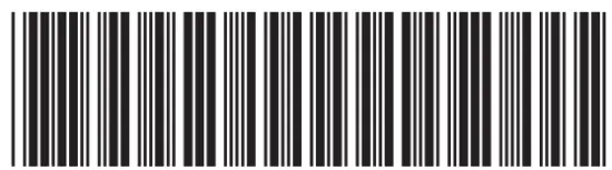 LG PT1200R Washing Machine - Barcode