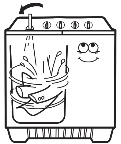 LG PT1200R Washing Machine - Spin