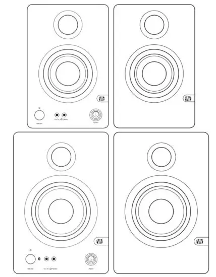 PreSonus Eris Series E4.5 High-Definition Media Reference Monitors