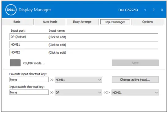 Multiple Video Inputs