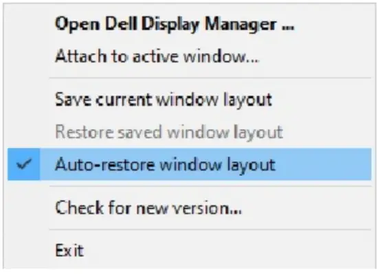 Restoring Application