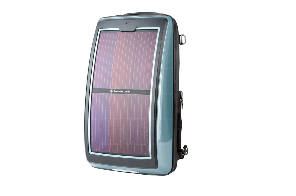 Everbliss Green Infinity Sl-01 Infinity Solar Photovoltaic Backpack User Manual