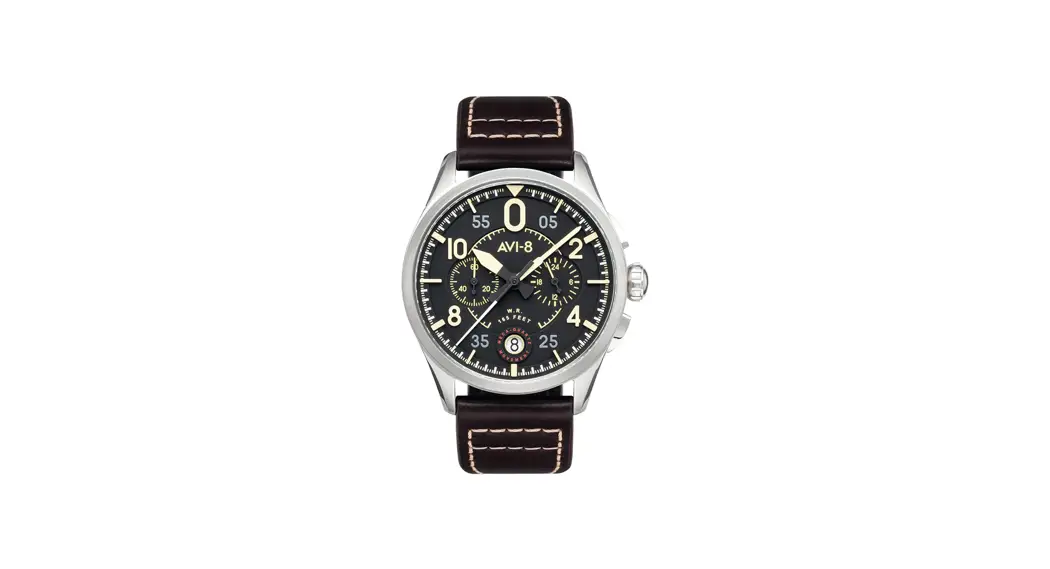 Avi-8 Av-4089 Lock Midnight Oak Japanese Meca-quartz Chronograph Watch User Manual Avi-8 Av-4089 Lock Midnight Oak Japanese Meca-quartz Chronograph Watch User Manual