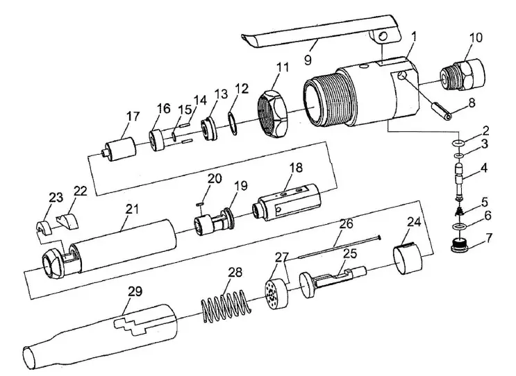 Clarke-CAT170-Needle-Scaler-FIG-3