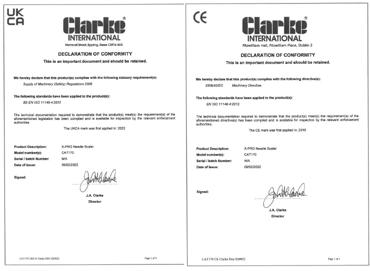 Clarke-CAT170-Needle-Scaler-FIG-4