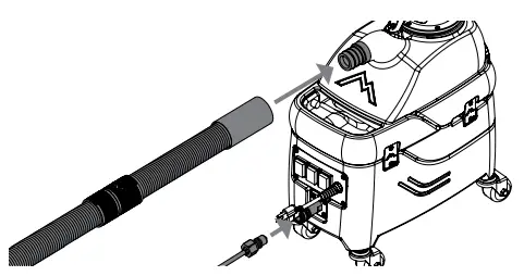 MYTEE S 300 Tempo Upholstery Spotter Extractor (Unheated Model) - Powering 1