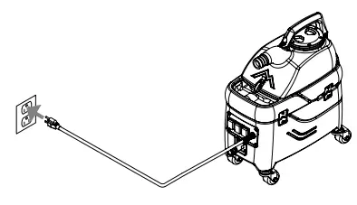 MYTEE S 300 Tempo Upholstery Spotter Extractor (Unheated Model) - Powering