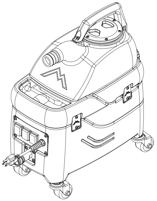 MYTEE S 300 Tempo Upholstery Spotter Extractor (Unheated Model)