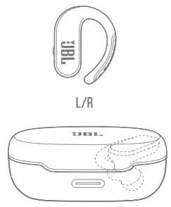 JBL Endurance Peak II True Wireless Earbuds - Mono Mode