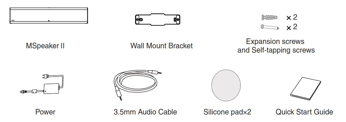 Yealink MSpeake II Soundbar - fig