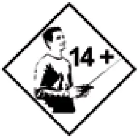 KAREAUDIO HSBT1 HEADSPOT DARK User Manual Warning icon