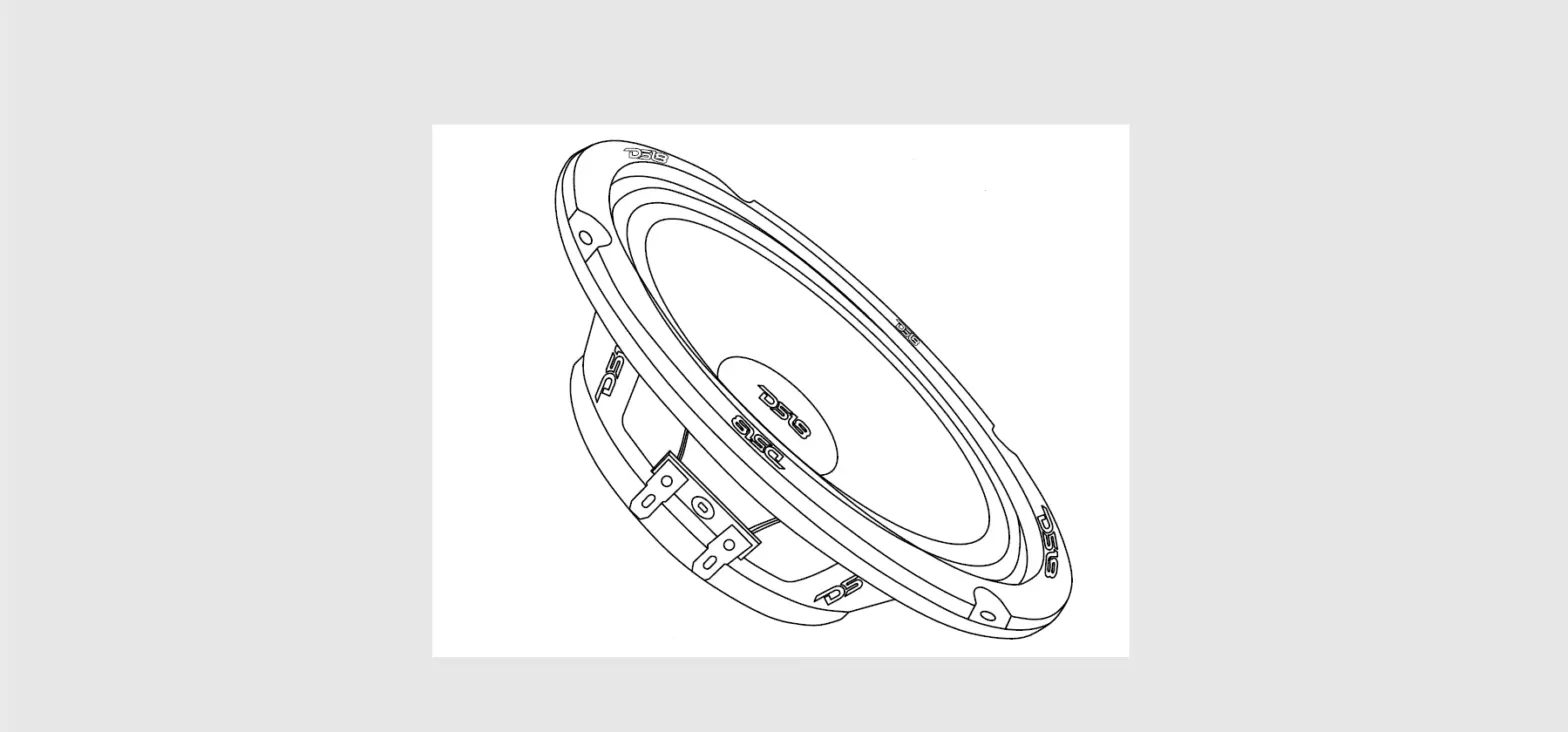 Ds18 Pro-ns6.4 6.5'' Mid-range Loudspeaker Owner's Manual