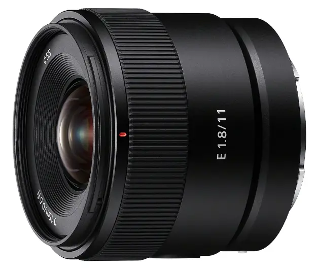 SONY SEL11F18 Interchangeable Lens Object interchangeable