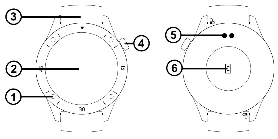 fontastic Teso Smart Watch