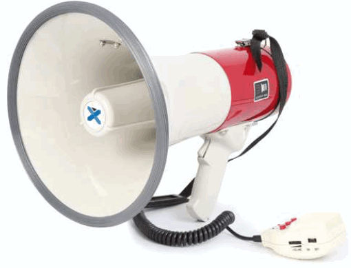 VONYX MEG050 50W Record Sirene Microphone