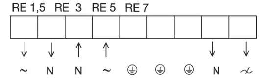 SYSTE Mair RE 5 SPEED CONTROL - Wiring