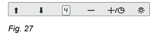 ikon IK54 110cm Stainless & Black Glass Down - Figure 26