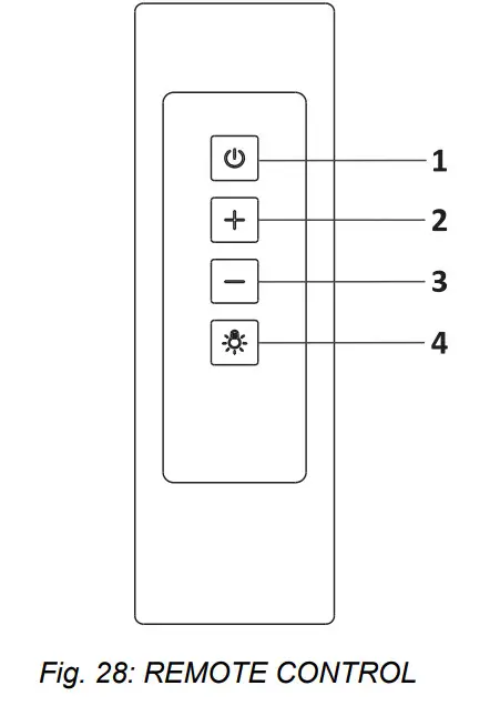 ikon IK54 110cm Stainless & Black Glass Down - Figure 27