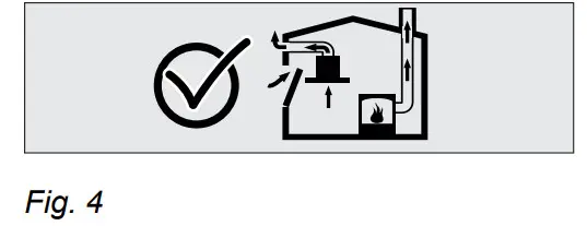 ikon IK54 110cm Stainless & Black Glass Down - Figure 4