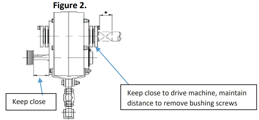 WORLD WIDE ELECTRIC SCSMR2 9 1 Eliminator Shaft Mount Reducers - Figure 1