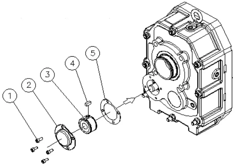 WORLD WIDE ELECTRIC SCSMR2 9 1 Eliminator Shaft Mount Reducers - Figure 7