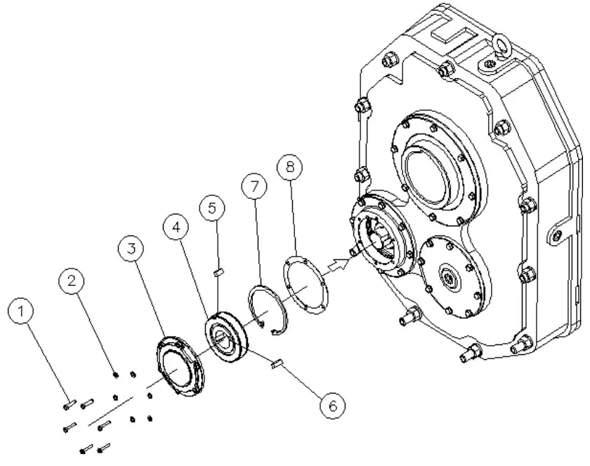 WORLD WIDE ELECTRIC SCSMR2 9 1 Eliminator Shaft Mount Reducers - Figure 9