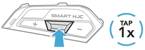 HJC HELMETS Smart HJC 21B 2nd Gen Standard Motorcycle Bluetooth Communication System - fig 3