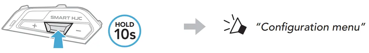 HJC HELMETS Smart HJC 21B 2nd Gen Standard Motorcycle Bluetooth Communication System - fig 6