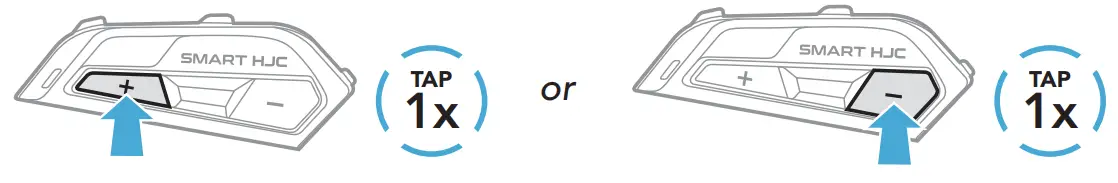 HJC HELMETS Smart HJC 21B 2nd Gen Standard Motorcycle Bluetooth Communication System - fig 7