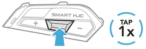 HJC HELMETS Smart HJC 21B 2nd Gen Standard Motorcycle Bluetooth Communication System - fig 8