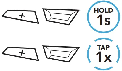 HJC HELMETS Smart HJC 21B 2nd Gen Standard Motorcycle Bluetooth Communication System - fig 9