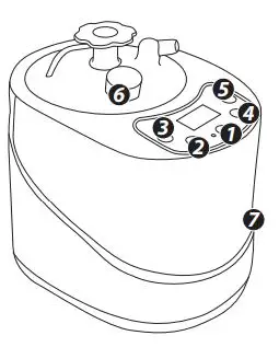 serenelife SLISAU60BK Full Size Portable Steam Sauna User Guide - INSTRUCTION FOR USE