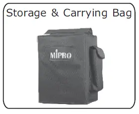 MIPRO MA-808 Portable Wireless PA System fig 2